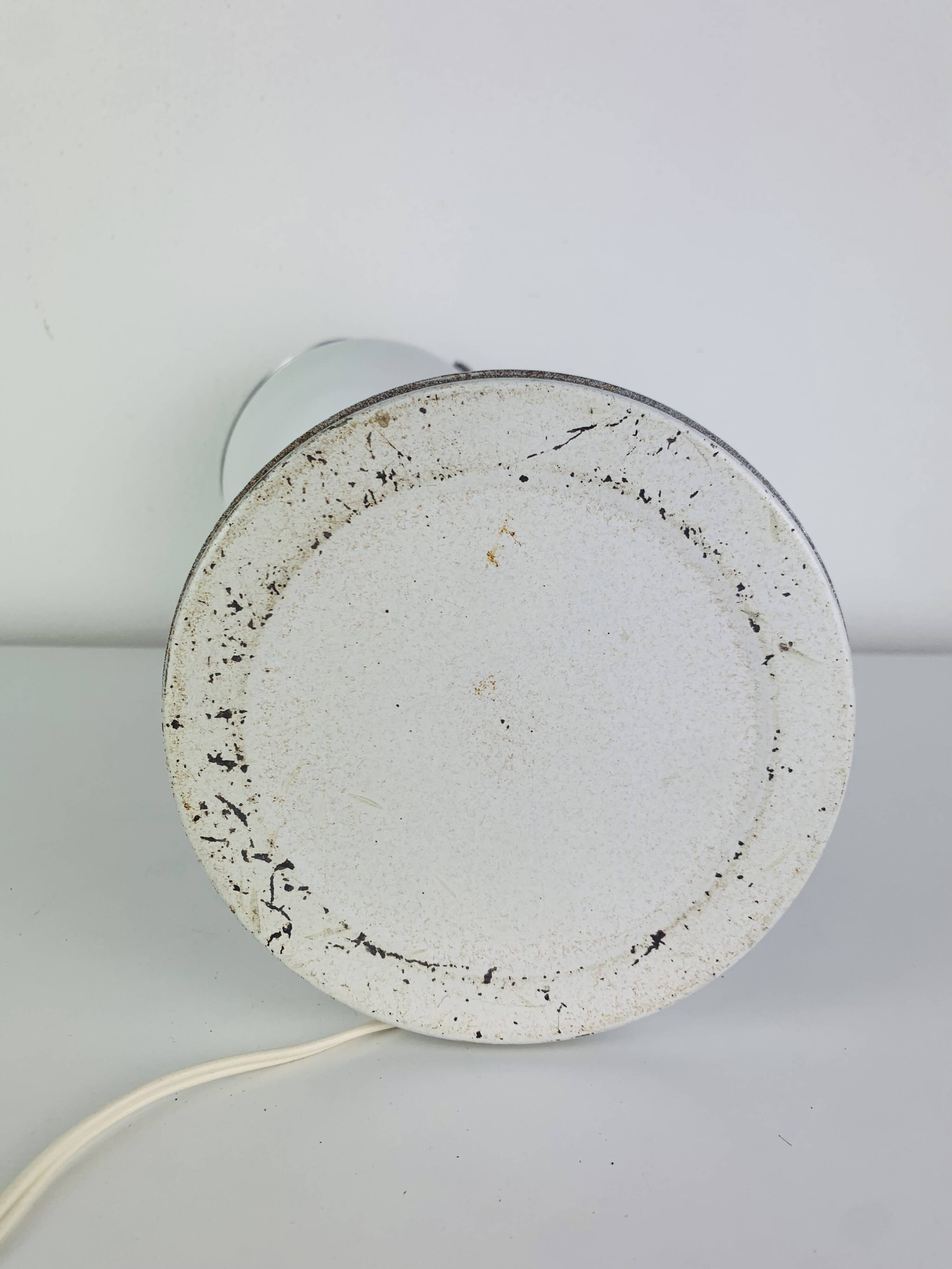 White Space Age eyeball desk lamp, 1970s