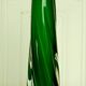 Italian soliflore vase in vintage blown glass