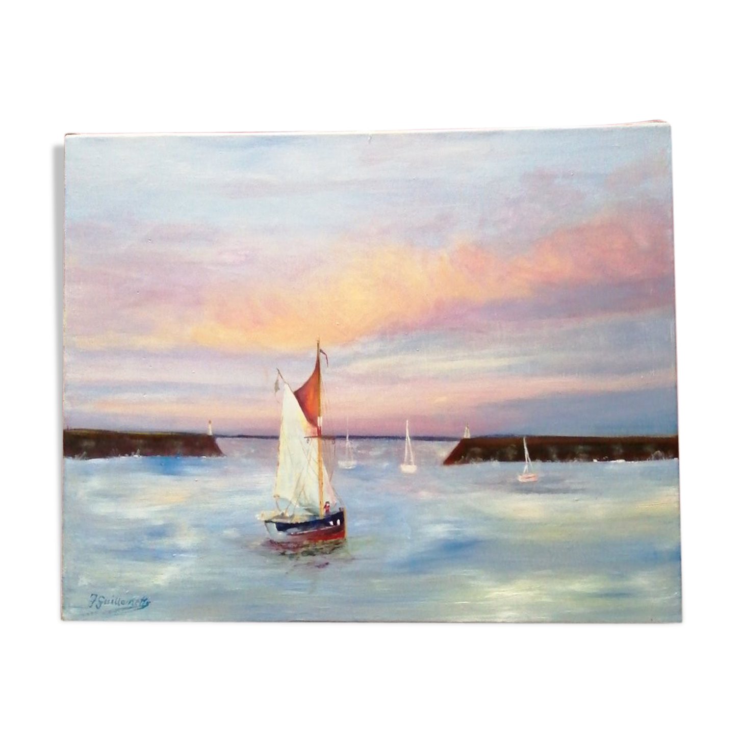 Tableau l'huile sur toile