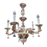 Capodimonte chandelier.