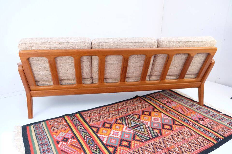 Kristensen teak sofa bed, 60s/70s style, Danish style.