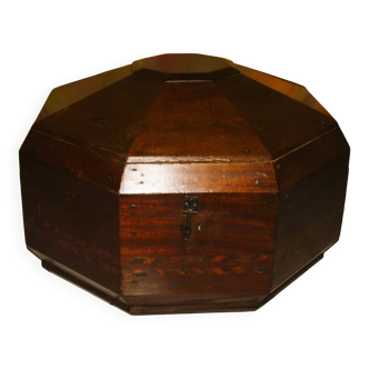Rare 19th century octagonal railway postal box