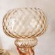 Paire de globes en verre irisé empoli