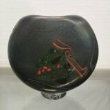 Blown glass vase signed by Robert Pierini