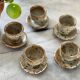 5 Gustave Tiffoche egg cups