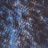 François fiedler: composition in blue - original lithograph