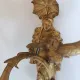 Pair of Régence style wall sconces in gilded bronze
