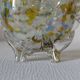 Vase d'art marmoréen vintage