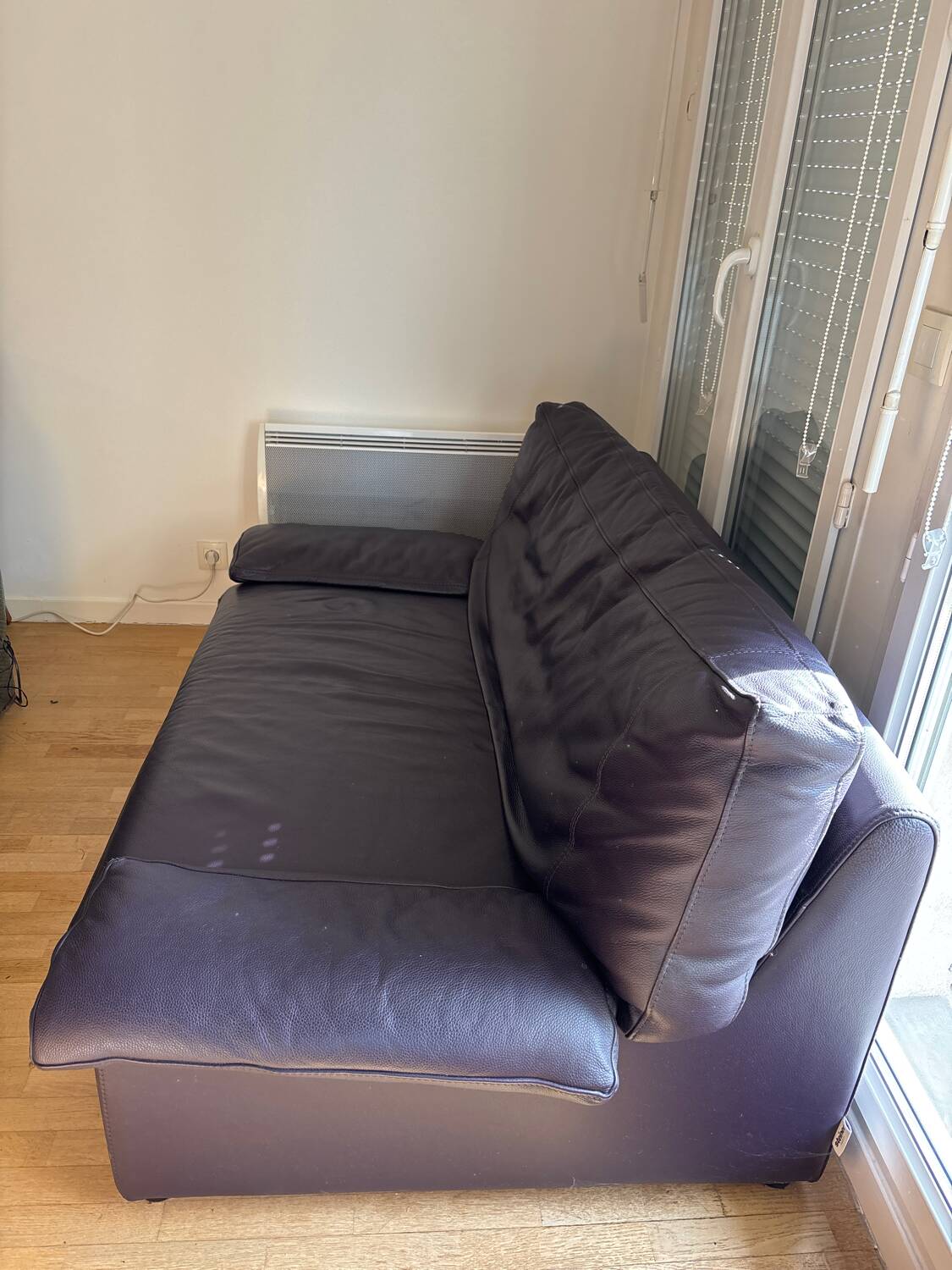 Steiner leather sofa