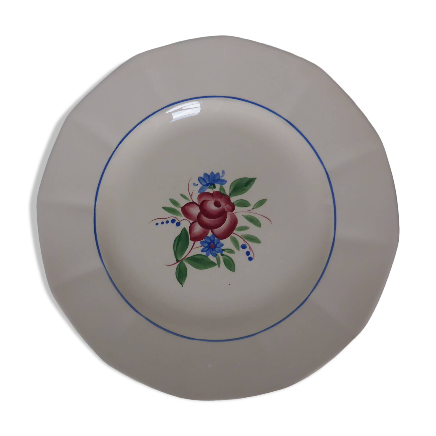 Round plate Digoin Sarreguemines 200238