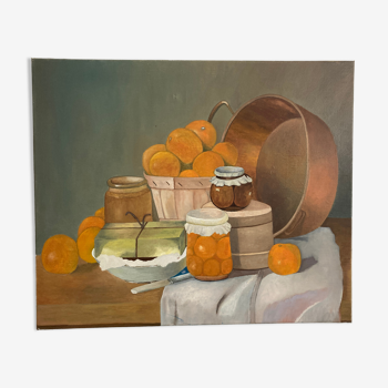 Nature morte orange