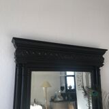 Mirror black trumeau - 107x81cm