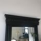 Miroir trumeau noir - 107x81cm