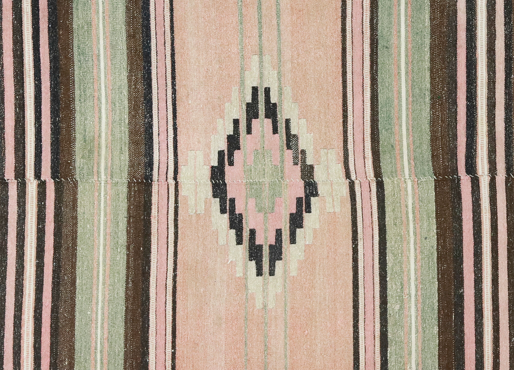 Anatolian handmade kilim rug 270 cm x 130 cm
