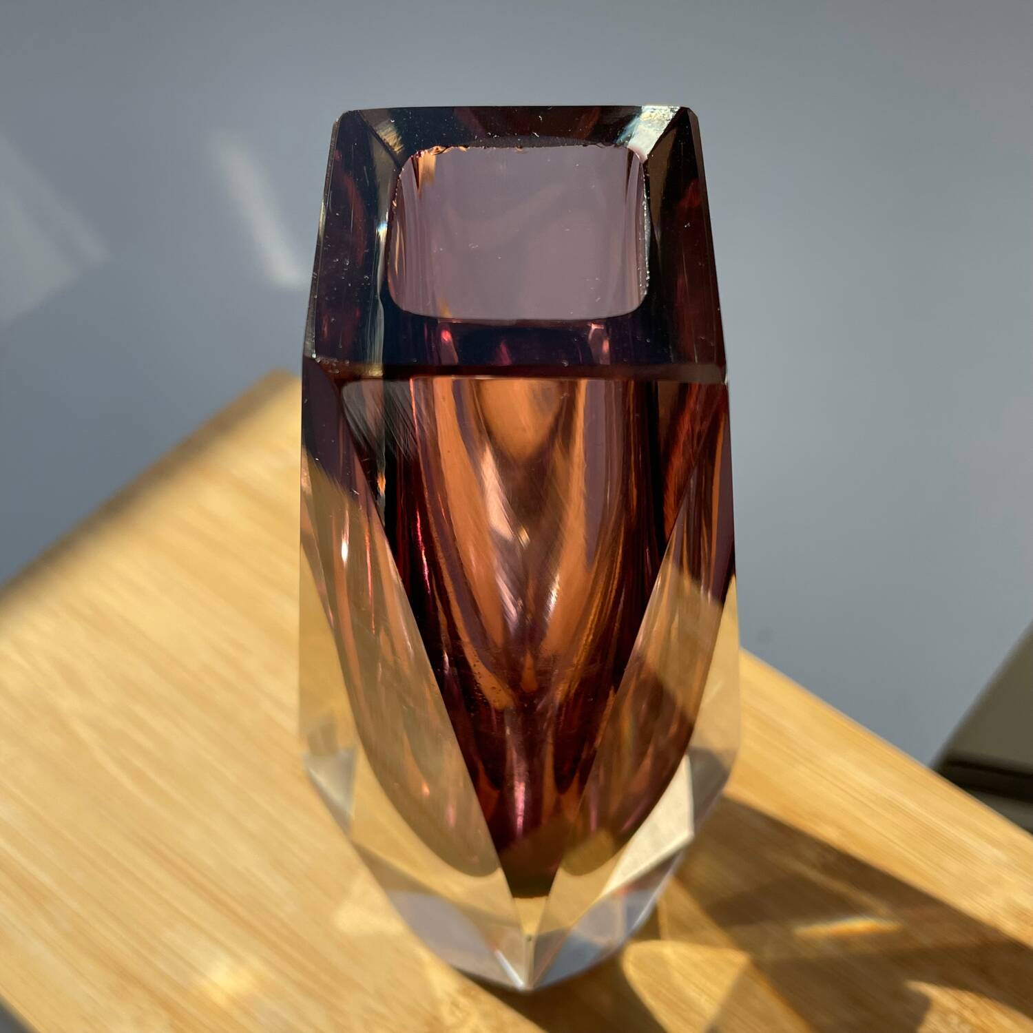 Vase Sommerso Seguso Murano