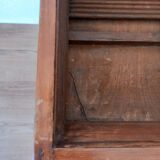 Curtain file cabinet with drawers