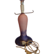 Lampe champignon en verre marmoréens 1930/1950