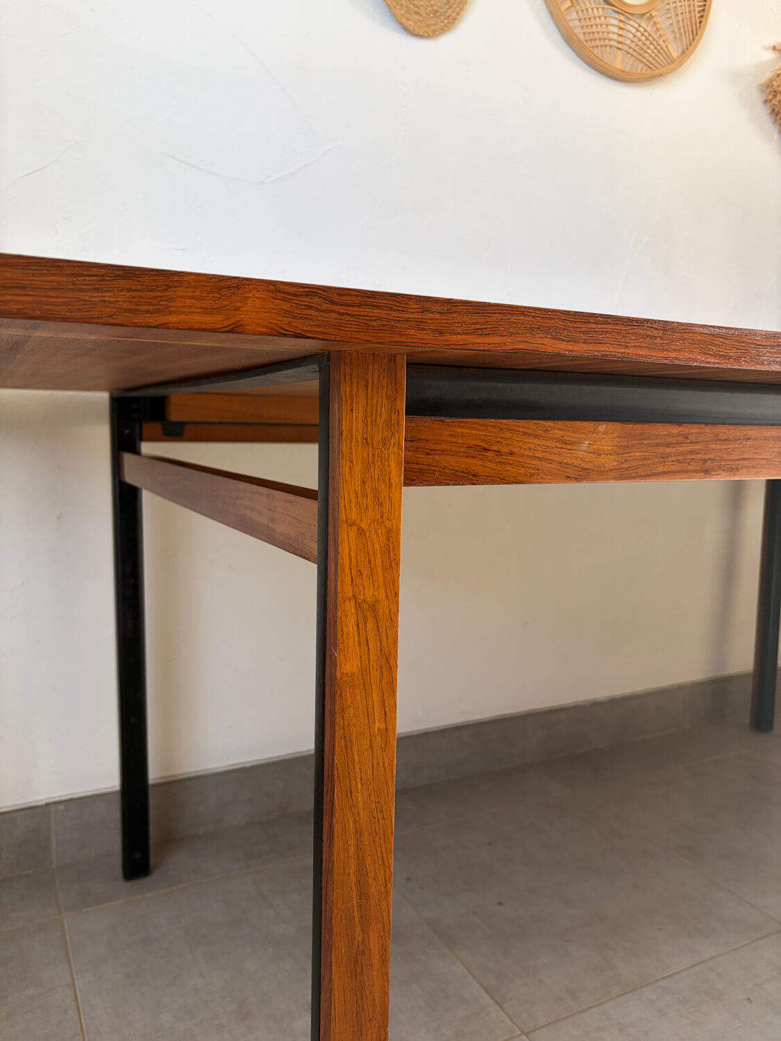Vintage designer extendable table