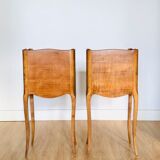Pair of bedside or side tables Louis XV