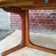 Baumann expandable oval table, 1960