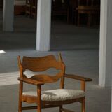 Henning Kjærnulf, Lounge Chairs "Razorblade", Danish design from the mid-century, 1960s.