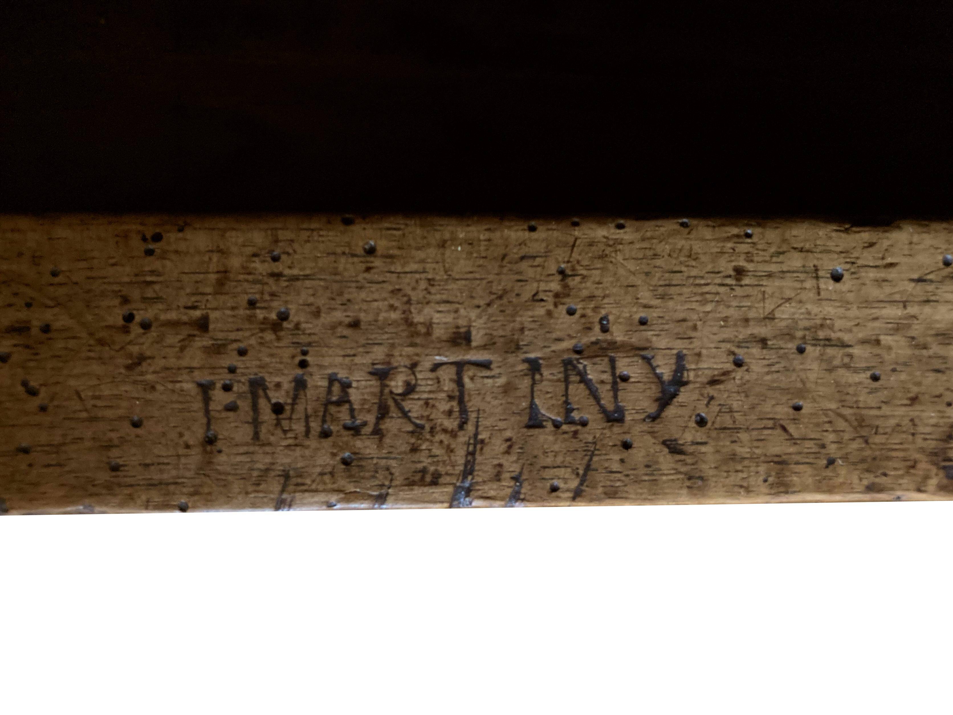 Versailles wardrobe in walnut, 18th century