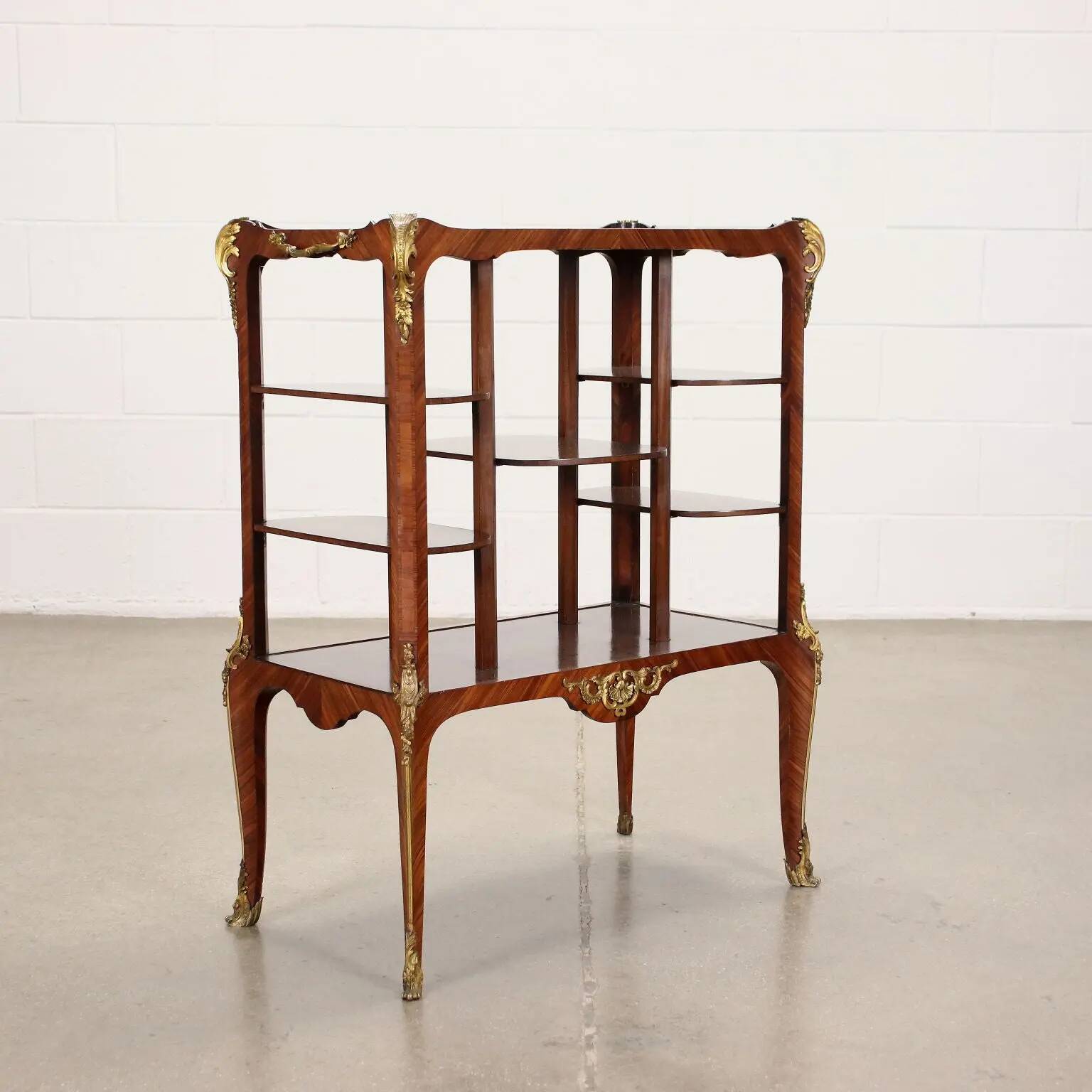 Library and mahogany and bronze shelf Napoleon III - France 19th Century