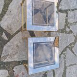 Glass coffee table from the 70s