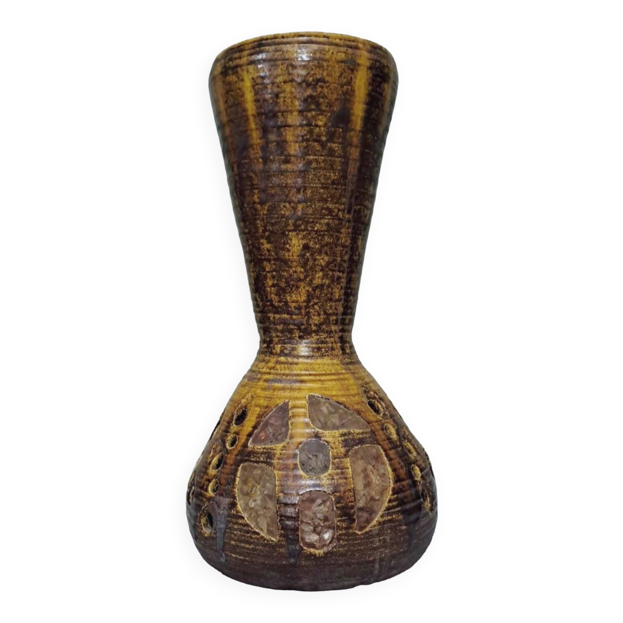 Danish ceramic lamp vase Berte Jessen