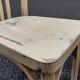 Chaises bistrot campagne shabby chic
