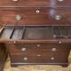 tallboy dit chest on chest en acajou -18° siècle