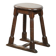 Antique Dutch oak stool from the early 19th century with a nice design