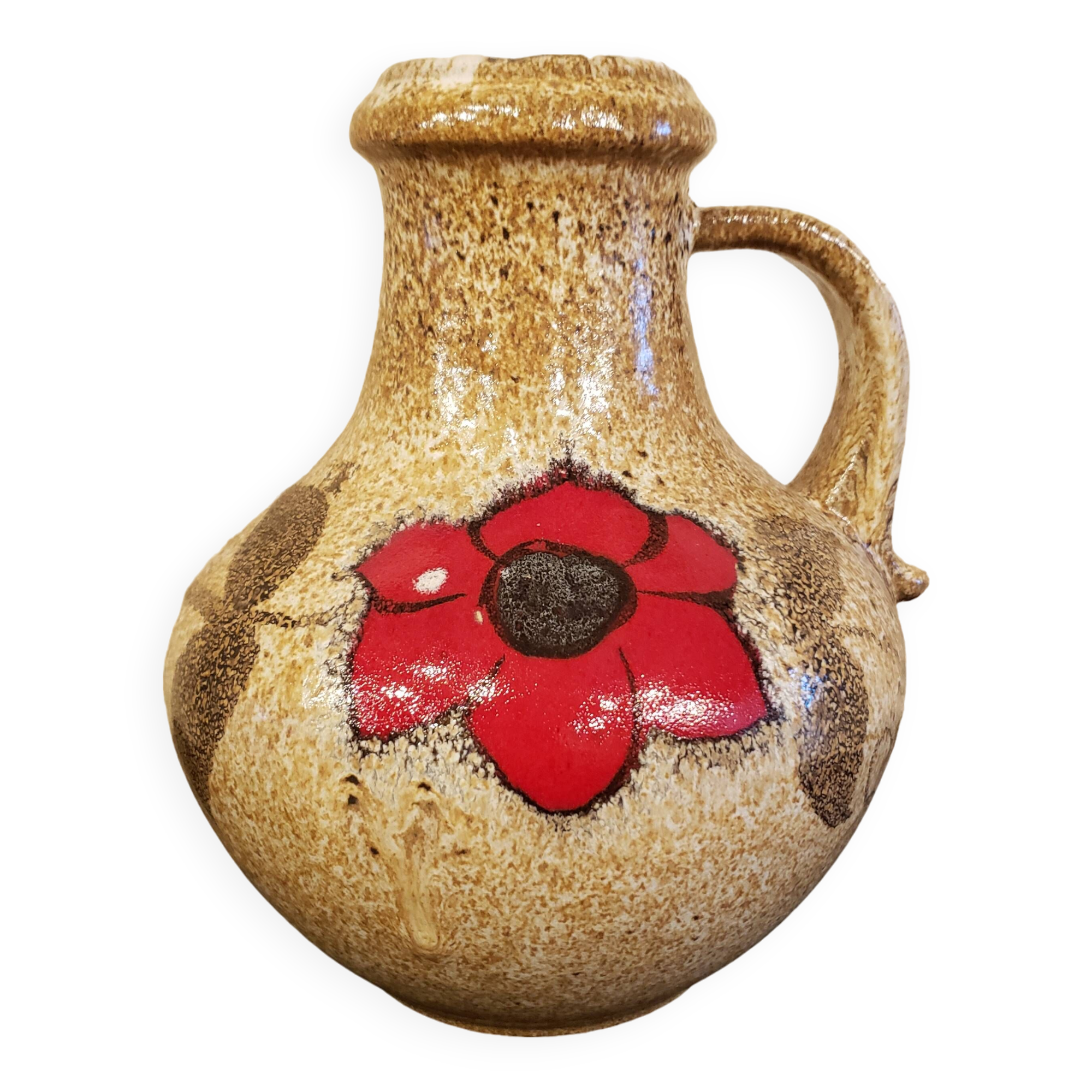 Scheurich stoneware ceramic carafe/vase