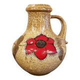 Scheurich stoneware ceramic carafe/vase