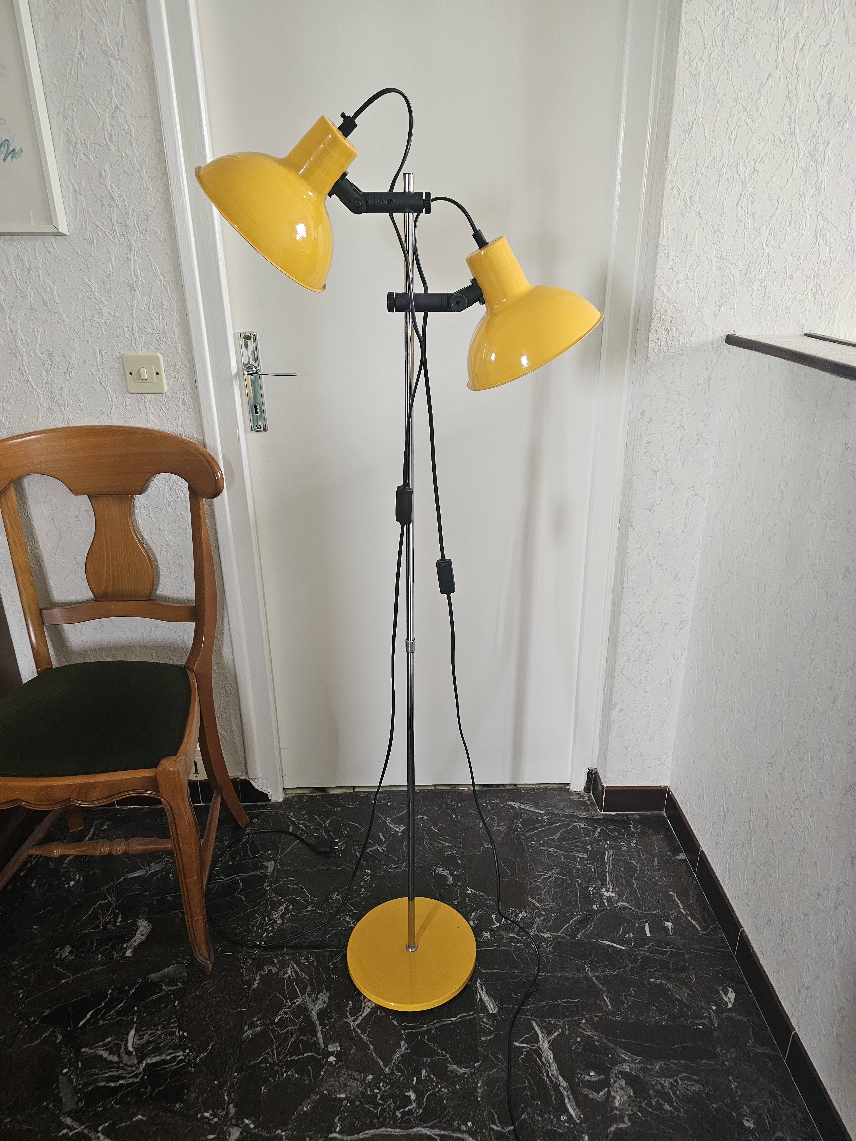 Danish ES Horn floor lamp