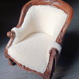 Fauteuil enfant, restauration d'art