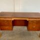 Vintage Danish desk in teak and oak by Børge Mogensen for Søborg Møbelfabrik, 1960s.