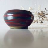 Ceramic candle holder signed