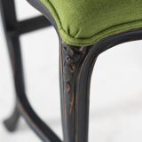 2 Louis XV style bar stools, Belgium