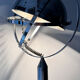 Lampe de sol rare par Peter Bliss, années 1980, style Space Age