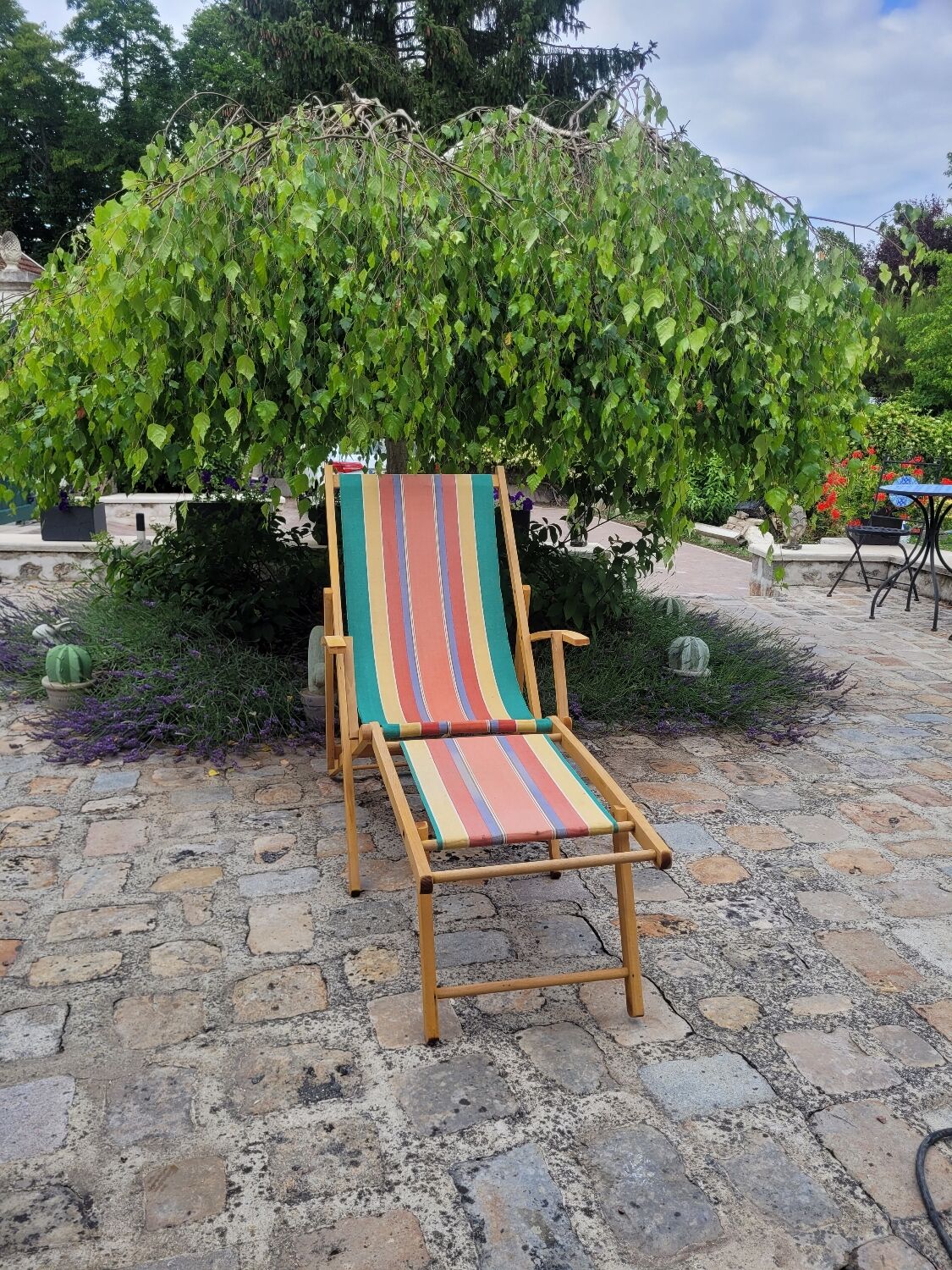 Vintage deck chair