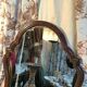 Miroir de coiffeuse en acajou 18e siècle 59x50cm