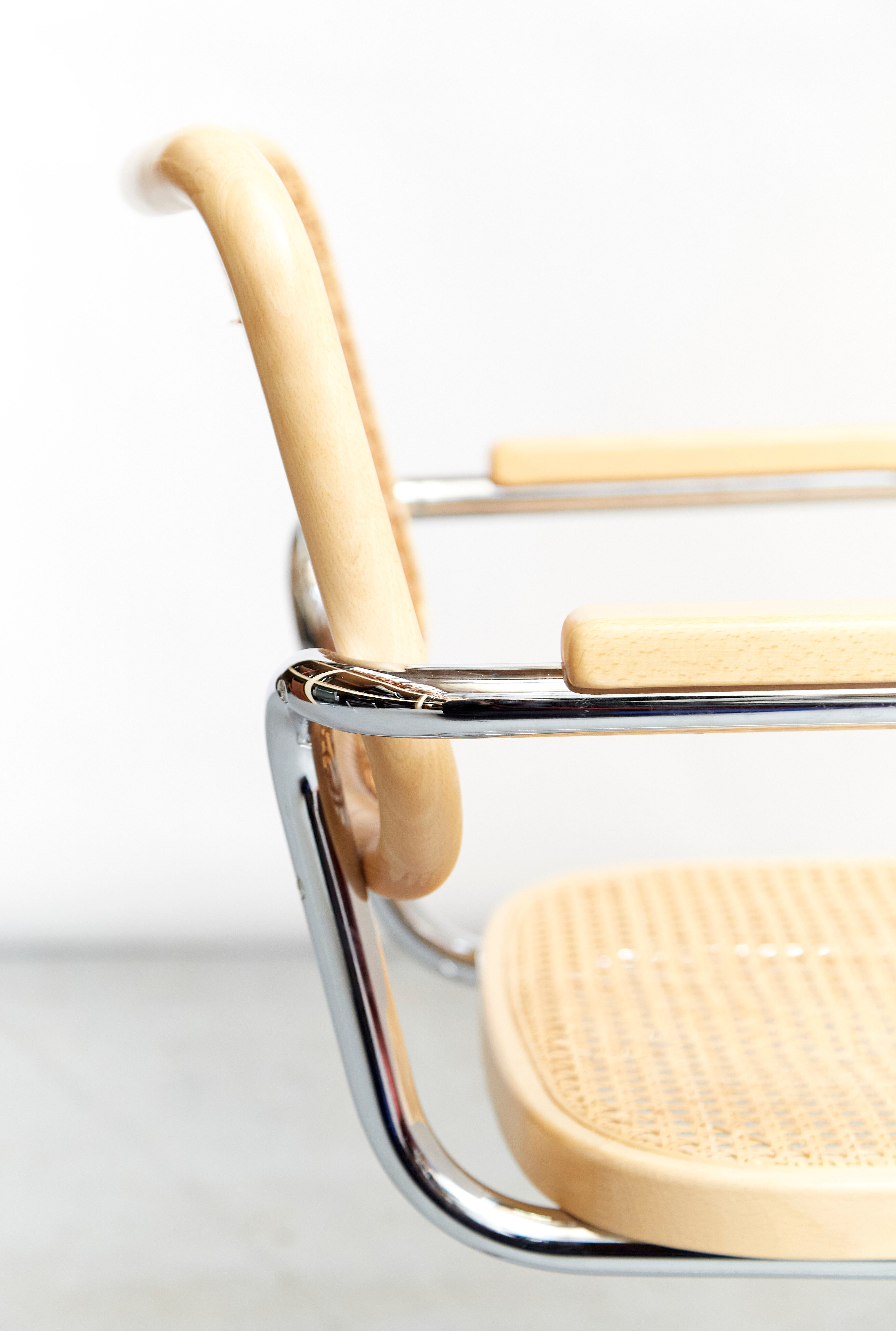 Marcel Breuer B64 "Cesca" chairs for Thonet