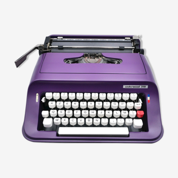 Typewriter underwood 319 deep purple revised new ribbon