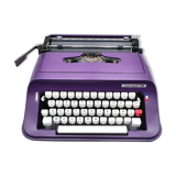 Typewriter underwood 319 deep purple revised new ribbon