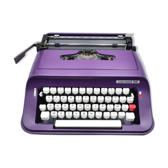 Typewriter underwood 319 deep purple revised new ribbon