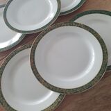 Lot 6 Golden plates Digoin