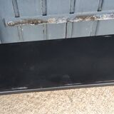 60s string wall shelf modular in black metal