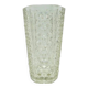 ACH Spike Vase, transparent glass, Ząbkowice, Poland, 1970s