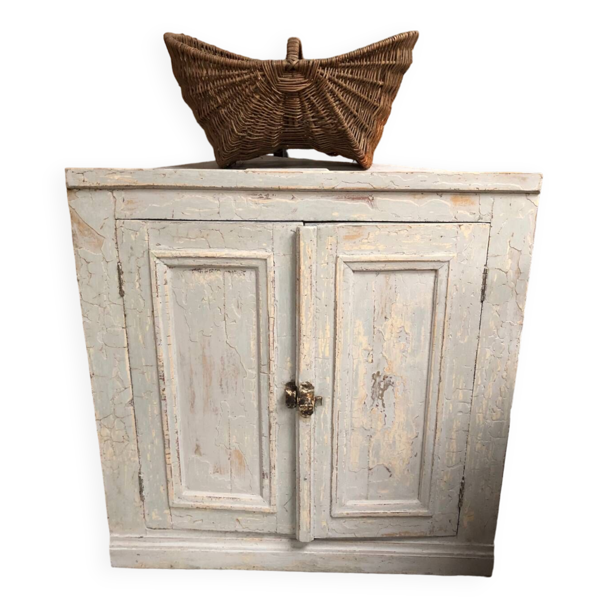 Old weathered corner workshop furniture